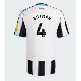 Billige Fotballdrakt Newcastle United Sven Botman #4 Replika Hjemmedrakt 2025-26 Kortermet